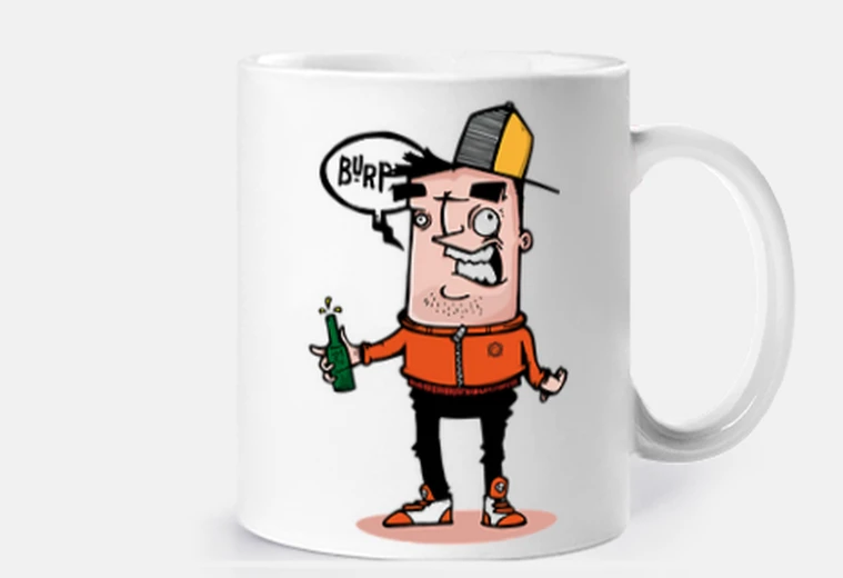 Cup burp