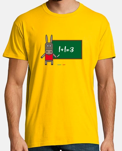 BURRO PIZARRA CAMISETA HOMBRE