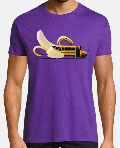 T-shirt bus di banana