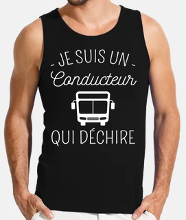 bus conducteur qui dechire cadeau homme