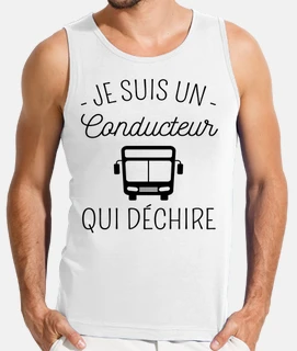 bus conducteur qui dechire cadeau homme