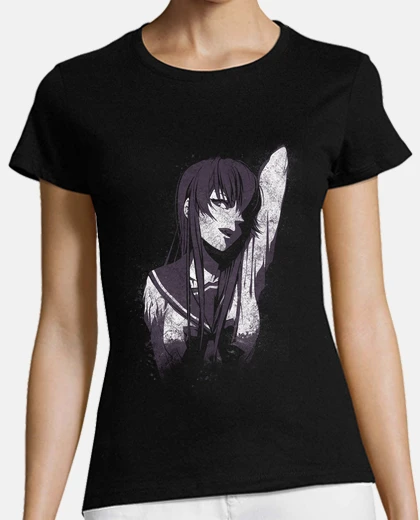 T-shirt busujima - highschool of the dead anime and manga