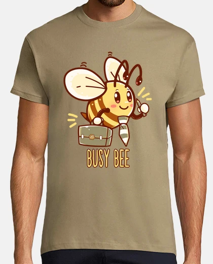 Tee-shirt busy bee - bee busy - chemise pour homme