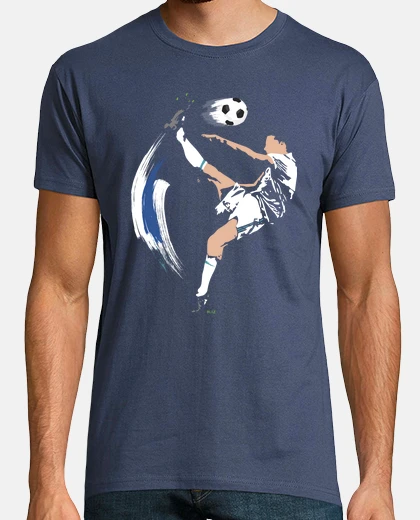Tee-shirt but de soccer real madrid