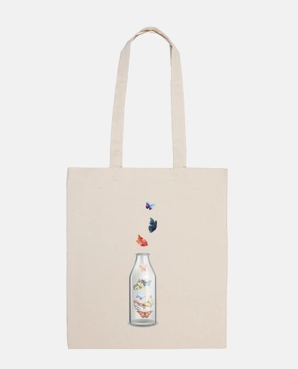 Bag butterflies on the bot her