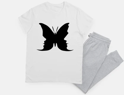 butterfly face