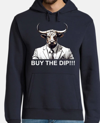 Sudadera buy the dip bull