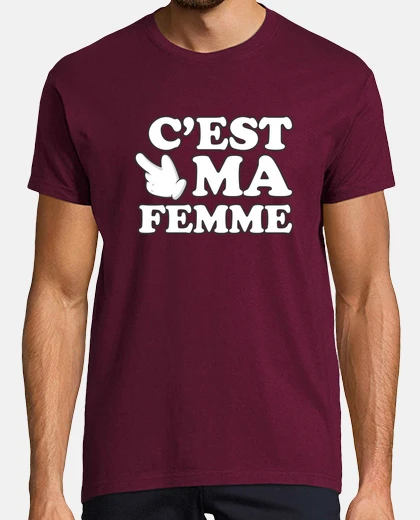 Tee-shirt C EST MA FEMME