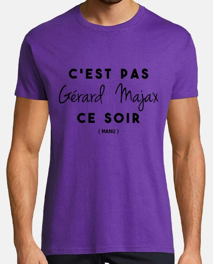 Tee-shirt C est pas Gérard Majax ce soir