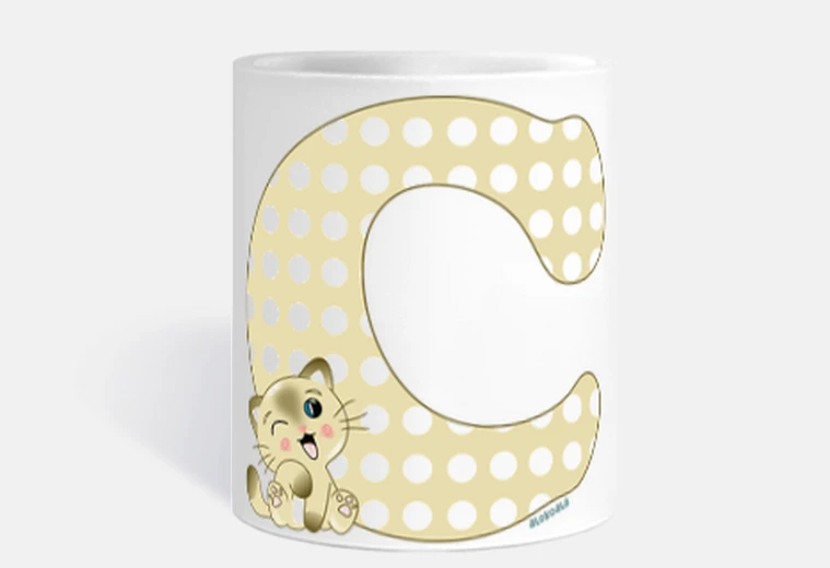 Tazza c marrone
