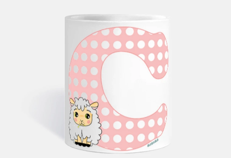 Tazza c rosa