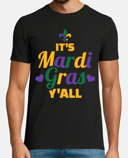 Tee-shirt c39est mardi gras vous tous