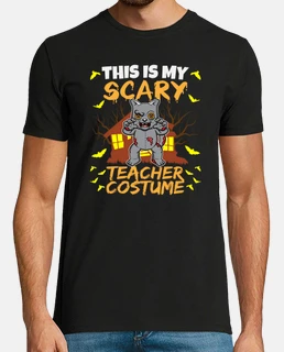 c&#39;est mon costume de professeur effrayant école halloween