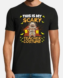 c&#39;est mon costume de professeur effrayant école halloween