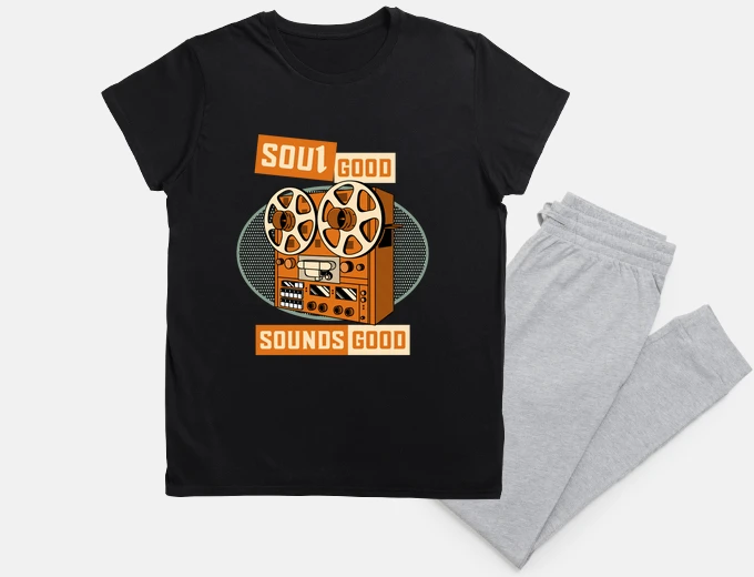 Pyjama ça sonne bien ça fait du bien vintage