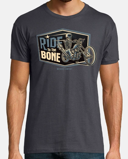 Camiseta cabalga hasta el hueso
