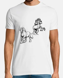 Caballos dibujo