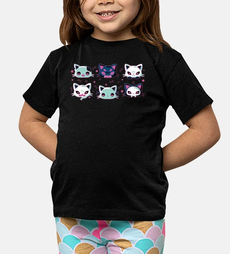 Ropa cabezas de gato de halloween