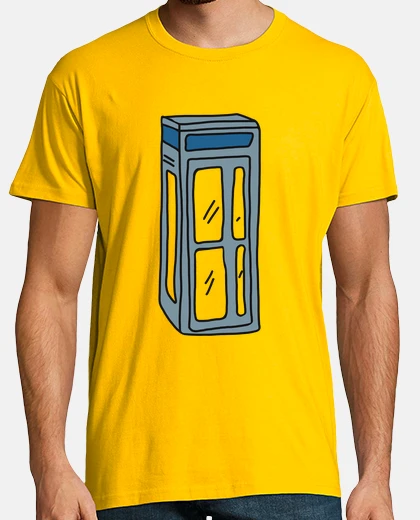 Camiseta Cabina telefónica transparente