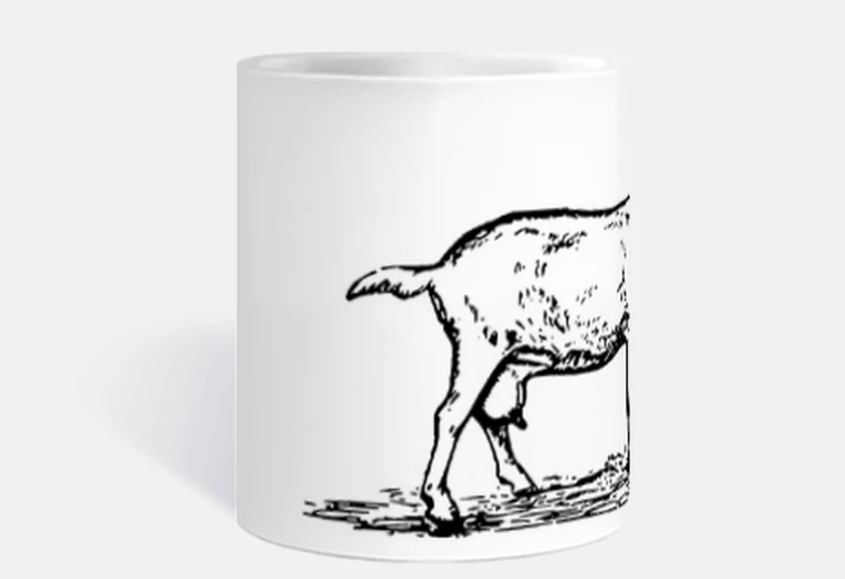 Taza cabra
