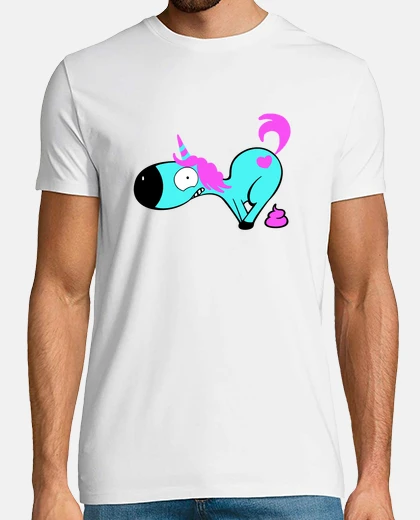 T-shirt cacca di unicorno