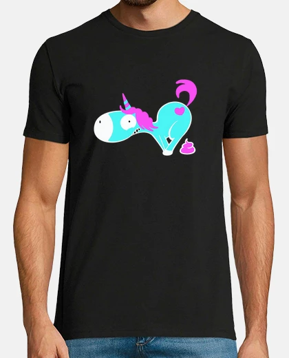 T-shirt cacca di unicorno