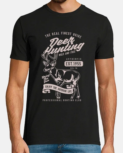 T-shirt caccia al cervo