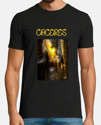 T-shirt caceres medievali e attuali caceres