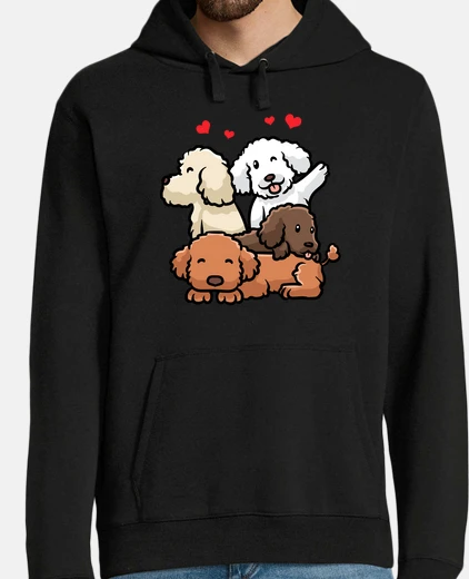 Sudadera cachorros caniche