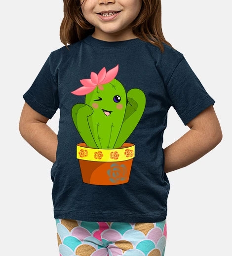 Kids cacti short sleeve t- t-shirt