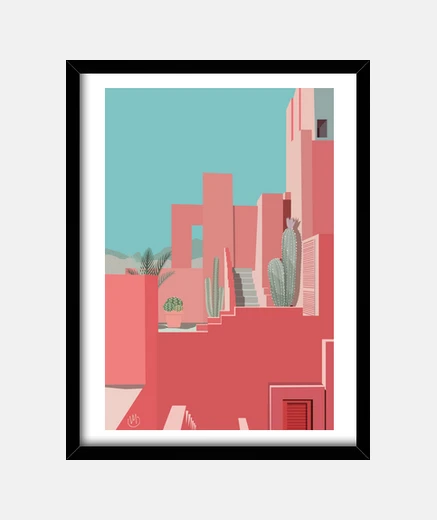 Framed cactus