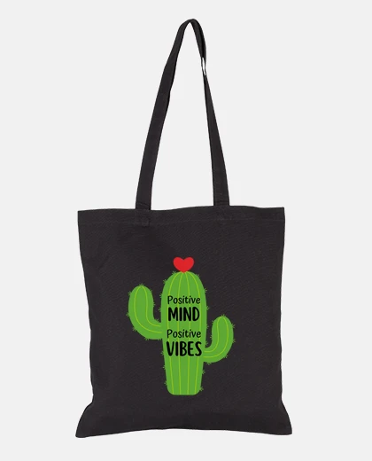 Borsa cactus, borsa tela