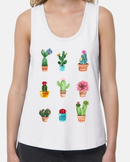 Camiseta Cactus de colores