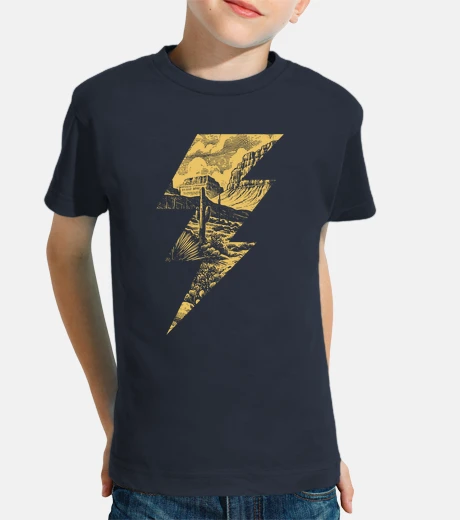 Abbigliamento cactus del deserto con fulmine giallo