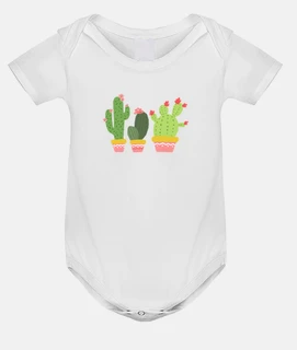 Cactus Body bebé, blanco