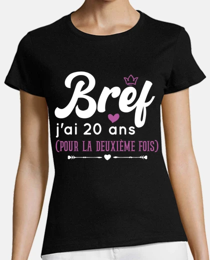 Tee-shirt Cadeau 40ème anniversaire