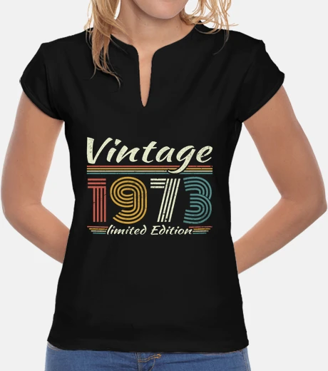 Tee-shirt Cadeau anniversaire Vintage 1973