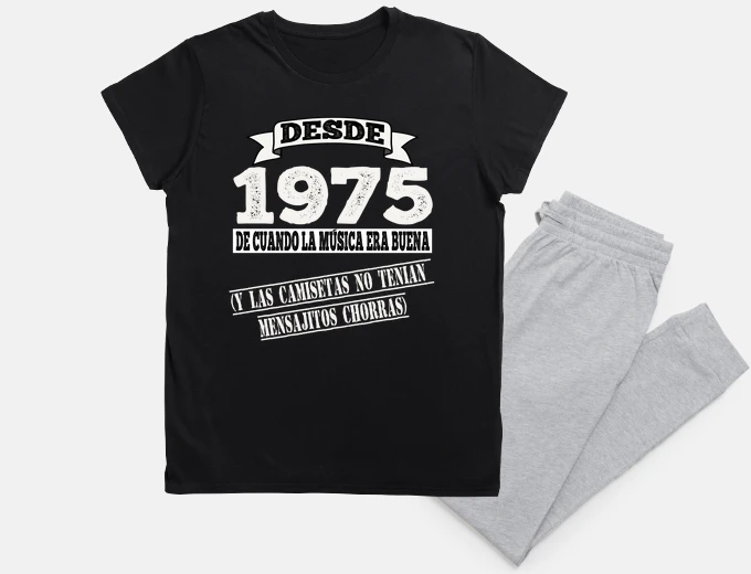 Pyjama cadeau ans drôle 1975