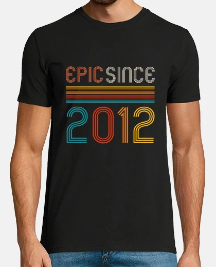 Tee-shirt cadeau d39anniversaire 12 ans épique de