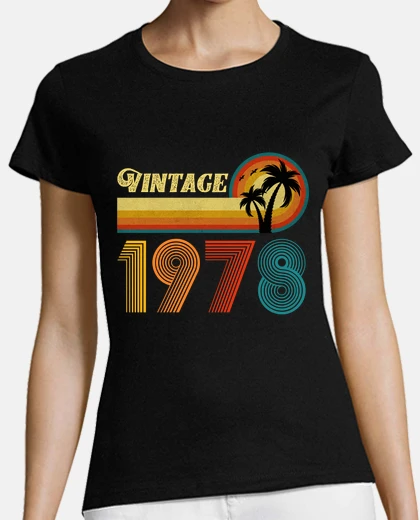 Tee-shirt cadeau d39anniversaire 45 ans rétro vin