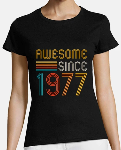 Tee-shirt cadeau d39anniversaire 46 ans génial de