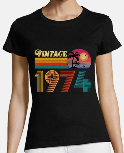 Tee-shirt cadeau d39anniversaire 49 ans rétro vin
