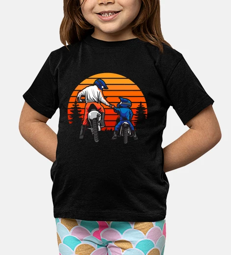Vêtements cadeau de motocross père et fils fête des pères papa motard