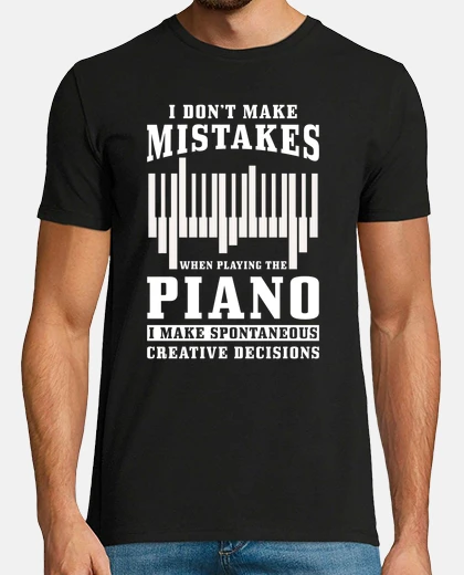 Tee-shirt cadeau de pianiste de piano