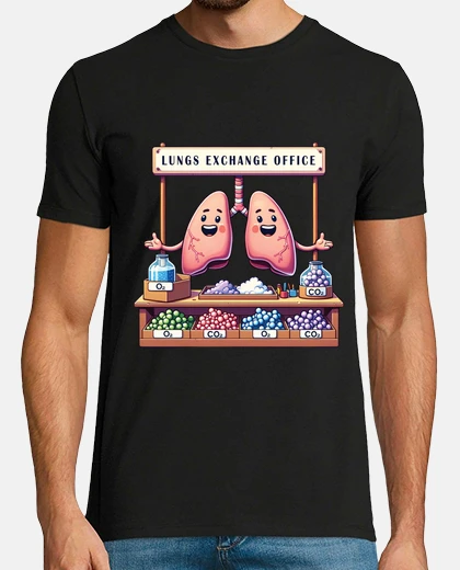 Tee-shirt cadeau de poumons pour pneumologue