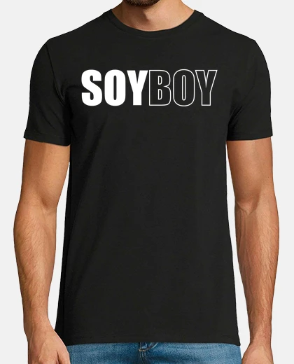 Tee-shirt cadeau drôle homme soja soyboy