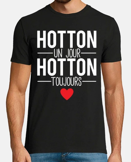 Tee-shirt Cadeau habitant hotton ville belgique