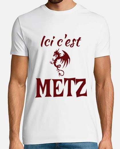 Tee-shirt Cadeau Homme Messin Metz Lorrain Anniversaire