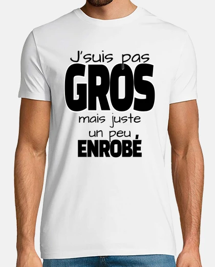 Tee-shirt Cadeau humour homme Gros ventre obese régime