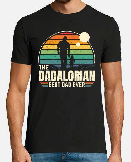 Tee-shirt Cadeau meilleur papa - The Dadalorian 3